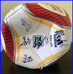 NY Red Bulls Signed Ball by 2011 Squad. 20 players, Thierry Henry, R. Marquez