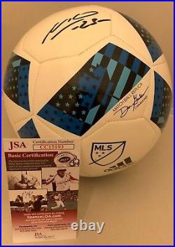 Nemanja Nikolic Chicago Fire signed MLS Soccer Ball autographed JSA
