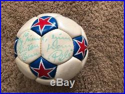 New Adidas Official NASL League Ball Made in France Signed by Pele = Edson