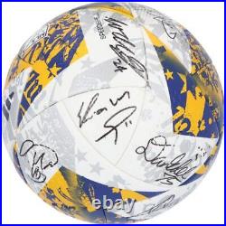 New York Red Bulls Signed Match-Used Soccer Ball from 2023 MLS Season with19 Autos