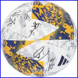 New York Red Bulls Signed Match-Used Soccer Ball from 2023 MLS Season with19 Autos