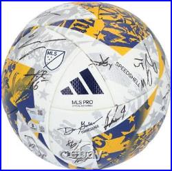 New York Red Bulls Signed Match-Used Soccer Ball from 2023 MLS Season with24 Autos