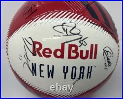 New York Red Bulls Soccer Ball Signed For All Players 2017 New York Red Bulls Soccer Ball Signed For All Players 2017