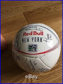 New York Red Bulls Thierry Henry Signed Soccer Ball Authentic
