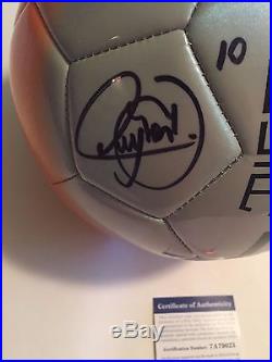 Neymar Autographed Ful Size Soccer Ball PSA/DNA COA