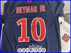 Neymar Jr Signed PSG 2020-21 Nike Dri-Fit Jersey (Beckett COA)