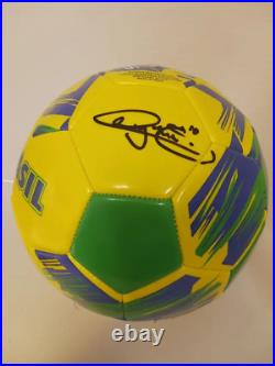 Neymar Jr signed autographed soccer ball PAAS COA 452