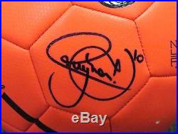 Neymar Signed Full Size NIKE Orange Soccer Ball Autograph AUTO PSA/DNA COA