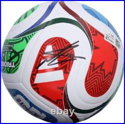 Nico Paz Argentina Autographed 2026 FIFA World Cup Trionda adidas Soccer Ball