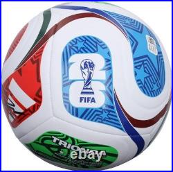 Nico Paz Argentina Autographed 2026 FIFA World Cup Trionda adidas Soccer Ball
