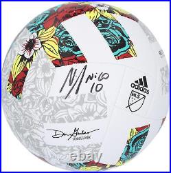 Nicolas Lodeiro Seattle Sounders Signed 2022 MLS Adidas Training Soccer Ball