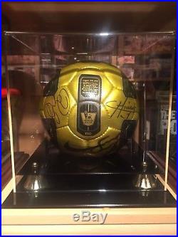 Nike Gold Premier League Tracer Football Boxed 100 Ltd Edition Signed