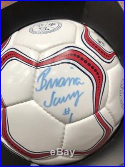 Nike Merlin Geo Soccer Ball 1999 Womens World Cup Autographed Brianna Scurry