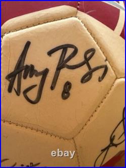 Nike T90 USWNT Soccer Ball Signed by 7 Boxx Coffey Cox Kai Lloyd Mitts Rodriguez
