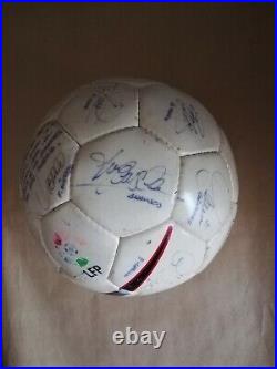 Nike liga Official Match Ball 1996 97 Signed R Madrid campeón liga 7 copa europa