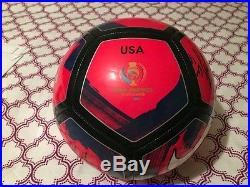 Nike signed auto USMNT Copa America Centenario USA 2016 Soccer Ball Dempsey +7