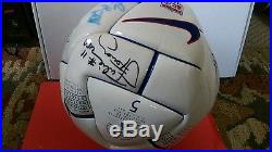 Official U. S. S. A. Nike Soccer ball signed by the 1999 Women's World Cup Team