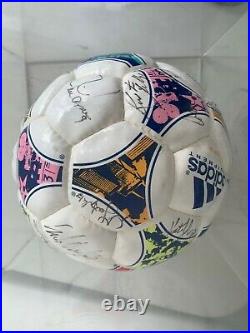 Official match ball signed by 1999 FIFA Womens World Cup Team USA Champions