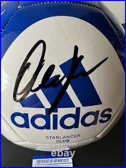 Oliver Kahn Signed Adidas Soccer Ball Bayern Munich PSA DNA COA