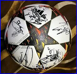Olympiakos signed autographed Adidas ball UEFA Champions league OSFP vs Atletico