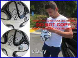 Omar Gonzalez, La Galaxy, Signed, Autographed, Mls Soccer Ball, Coa, Exact Proof