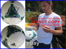 Omar Gonzalez, La Galaxy, Signed, Autographed, Mls Soccer Ball, Coa, Exact Proof