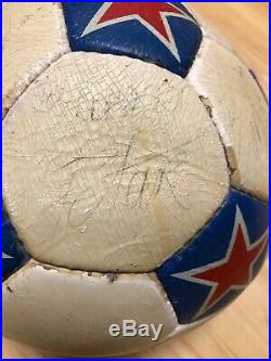 Original 1980 NASL Tampa Bay Rowdies Official Ball, Signed By The 1980 Players