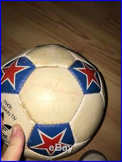 Original 1980 NASL Tampa Bay Rowdies Official Ball, Signed By The 1980 Players