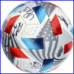 Orlando City SC Signed MU Soccer Ball from 2021 MLS Season with 20 Signatures