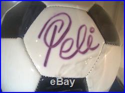 PELE Brazil SIGNED Autographed MT Mint PSA/DNA COA SOCCER BALL Regulation Size