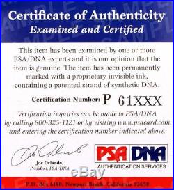 PELE SIGNED EDSON AUTO SOCCER BALL PSA/DNA 7A10900