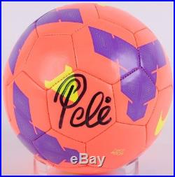 PELE SIGNED NIKE PITCH SOCCER BALL with PSA-DNA COA NY COSMOS & WORLD CUP FOOTBALL