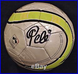 Pele Signed Soccer Ball Brine Arrow Size 4 Blacks Memorabilia Coa + Holo 792586