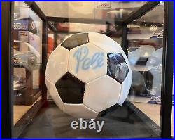 PELE Signed Autographed Soccer Ball In Box. With Letter Of Authenticity By JSA