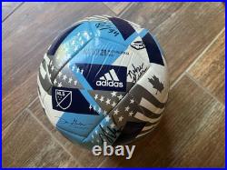 PHILADELPHIA UNION Team-Signed SOCCER BALL 2022/2023 MLS Finals PHILADELPHIA UNION Team-Signed SOCCER BALL 2022/2023 MLS Finals