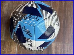 PHILADELPHIA UNION Team-Signed SOCCER BALL 2022/2023 MLS Finals PHILADELPHIA UNION Team-Signed SOCCER BALL 2022/2023 MLS Finals