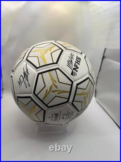 PITTSBURGH RIVERHOUNDS 2025 USL Champions Team Signed Soccer Ball COA Mertz Dick