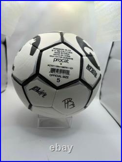 PITTSBURGH RIVERHOUNDS 2025 USL Champions Team Signed Soccer Ball COA Mertz Dick