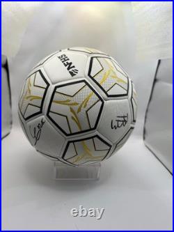 PITTSBURGH RIVERHOUNDS 2025 USL Champions Team Signed Soccer Ball COA Mertz Dick