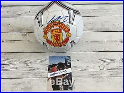 PROOF David de Gea Signed Autographed Manchester United Red Devils Soccer Ball