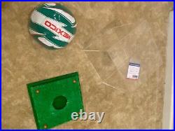 PSA Authenticated Javier Chicharito Hernandez Signed Mexico Soccer Ball