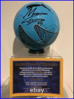 Pallone Autografato Diego Armando Maradona Signed Diego Autrograph Hand Signed