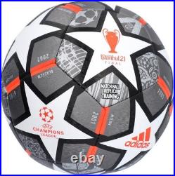 Patrick Kluivert Barcelona Signed 2021 UEFA Champs 20th Anniversary Soccer Ball