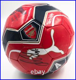 Patrick Vieira Signed Arsenal Ball JSA Authenticity Original Autograph