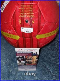 Paul Pogba Signed Official Manchester United Soccer Ball France JSA # VV 93814 Paul Pogba Signed Official Manchester United Soccer Ball France JSA # VV 93814