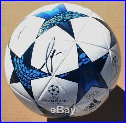Paul Pogba Signed Soccer Ball 2018 FIFA France World Cup ManU EPL Free Shipping