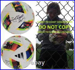 Pedro De La Vega Signed MLS Soccer Ball Proof COA Autograph Seattle Sounders FC