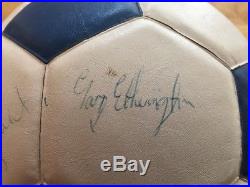Pele And 1977 NY Cosmos Players Signed Soccer Ball One Of A Kind