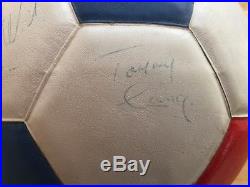 Pele And 1977 NY Cosmos Players Signed Soccer Ball One Of A Kind