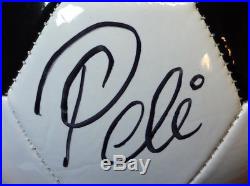Pele Authentic Autographed Signed Franklin Soccer Ball Brazil Psa/dna 101424